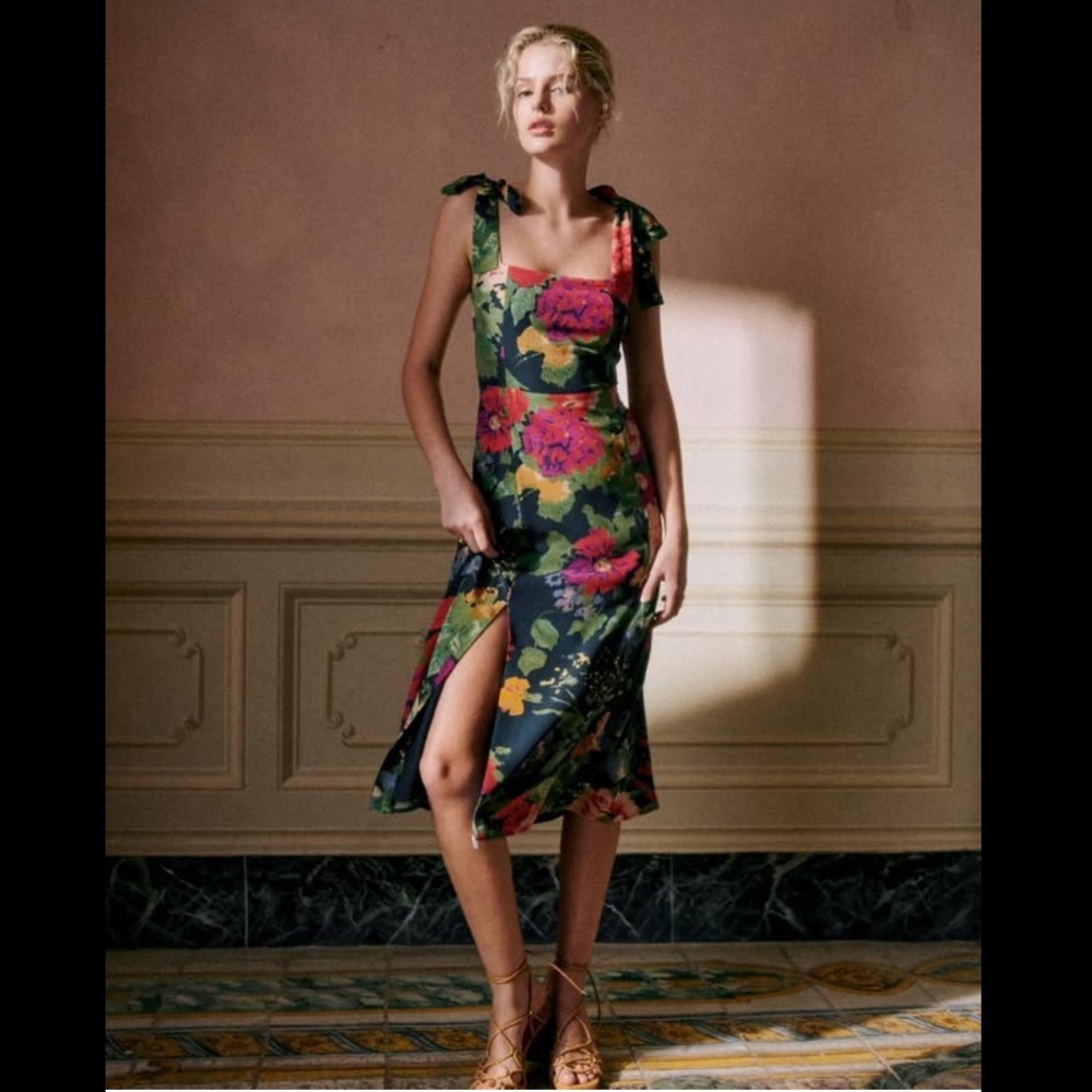 Sezane Dorotha Dress Trianon Print - Size 6